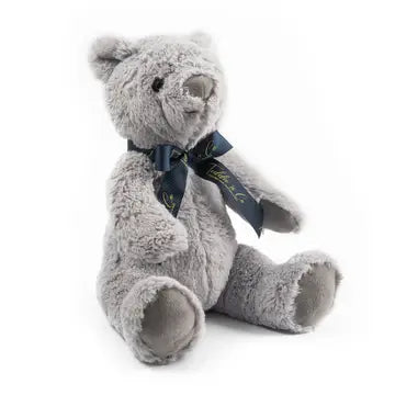 George - Grey Luxury HeartBeat bear