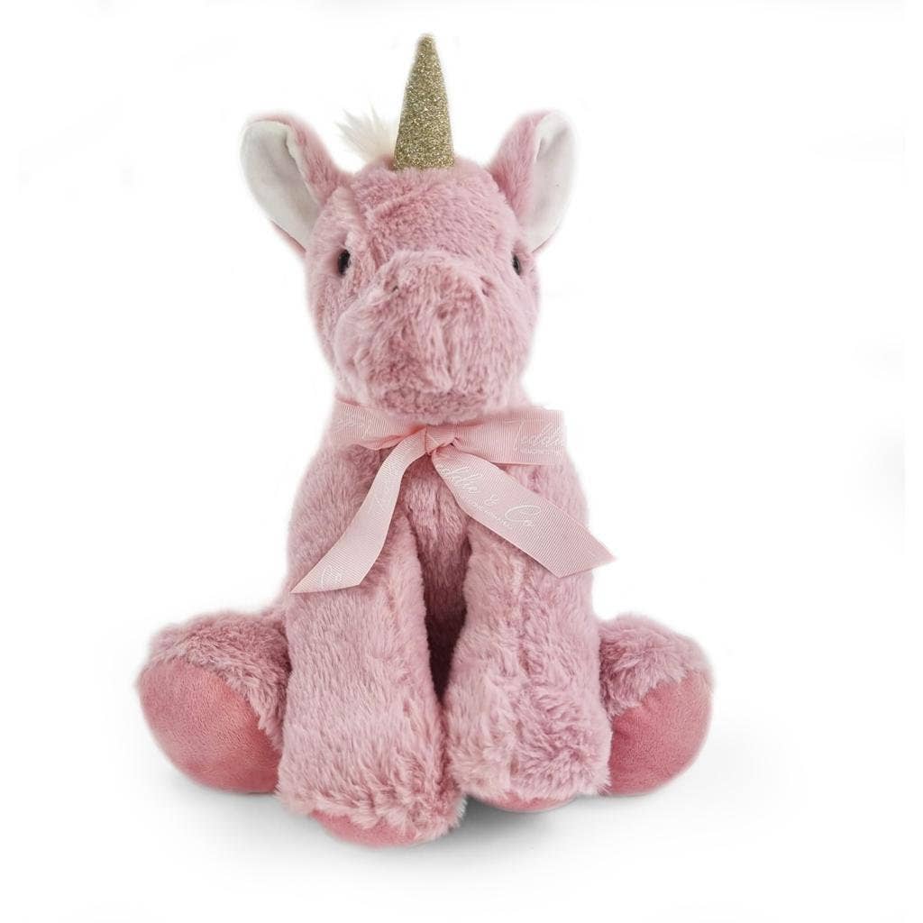 I Saw U First Star - Luxury HeartBeat Unicorn Plush Toy