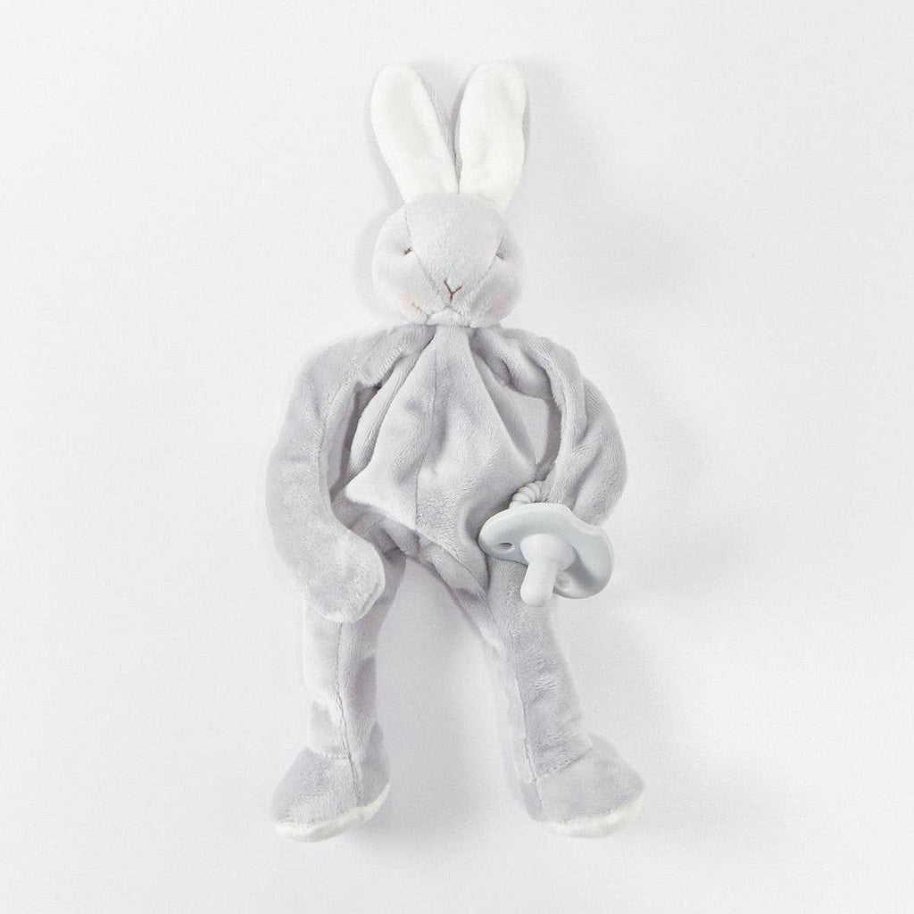 Genevieve - Silly Buddy Dummy Holder  Bunny - Grey