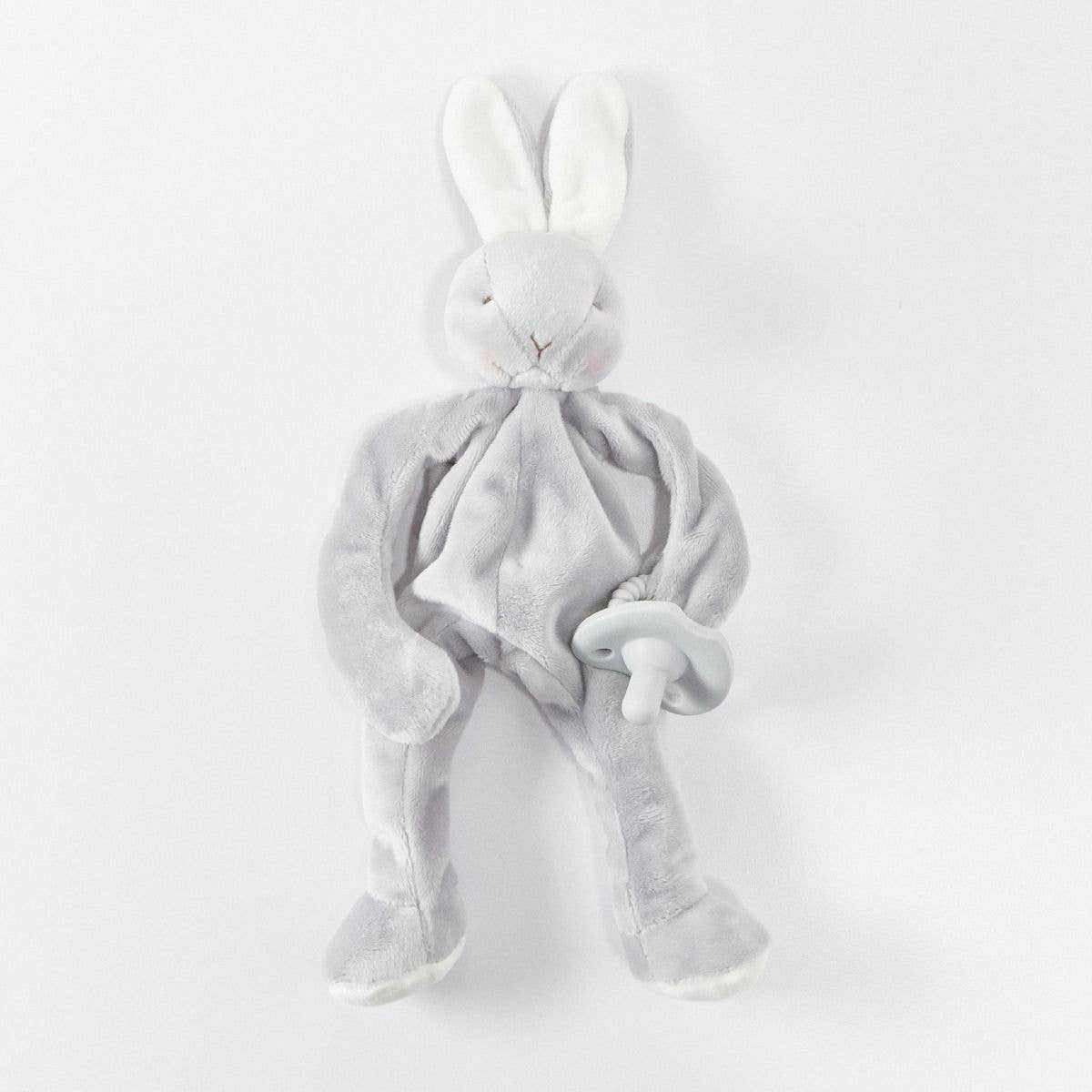Genevieve - Silly Buddy Dummy Holder  Bunny - Grey