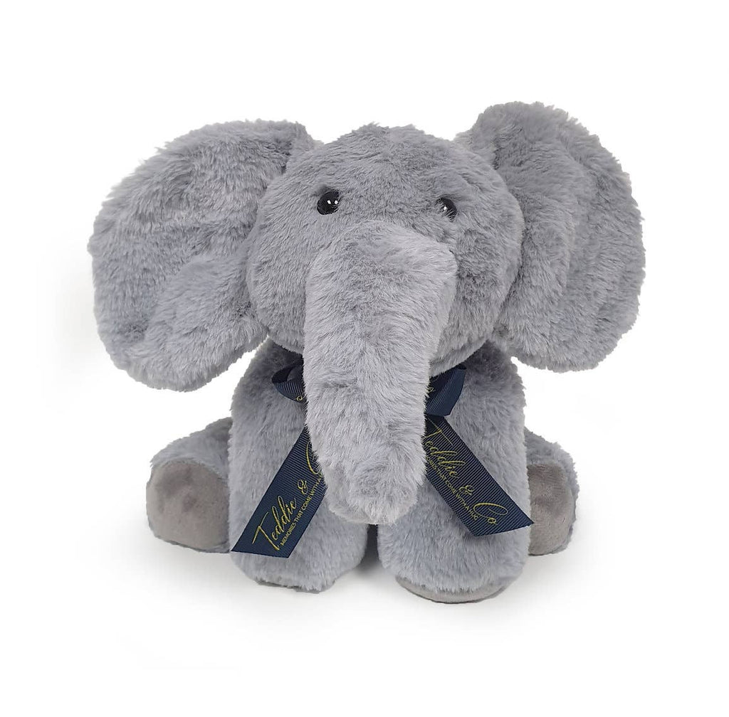 Edgar - Grey Luxury Heartbeat Elephant Plush Toy