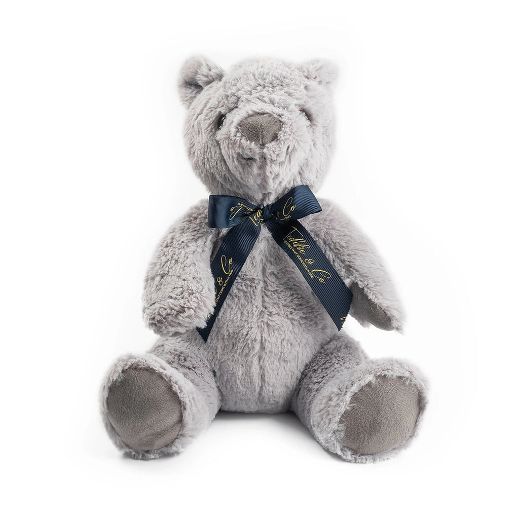 George - Grey Luxury HeartBeat bear