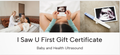 I Saw U First Gift Certificate - £25.00