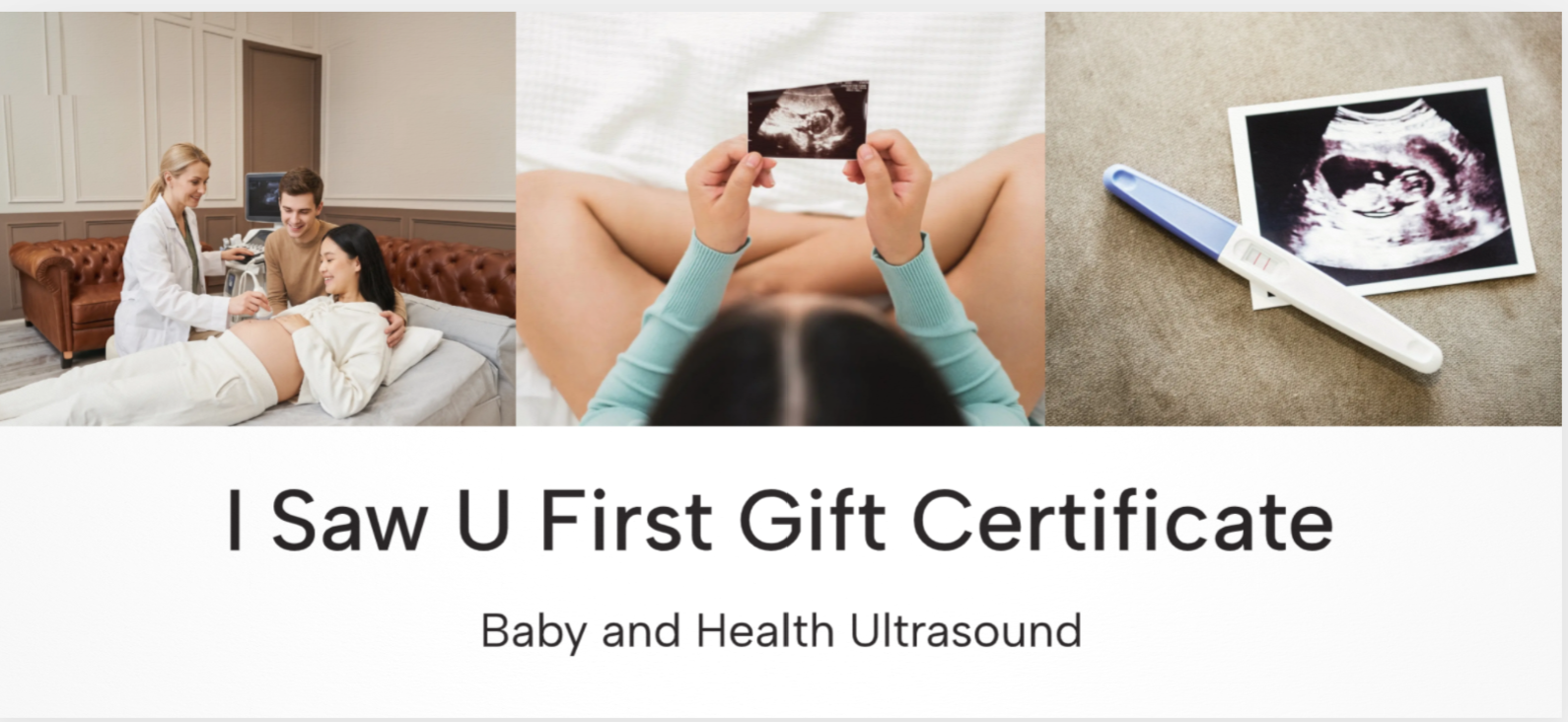 I Saw U First Gift Certificate - £25.00